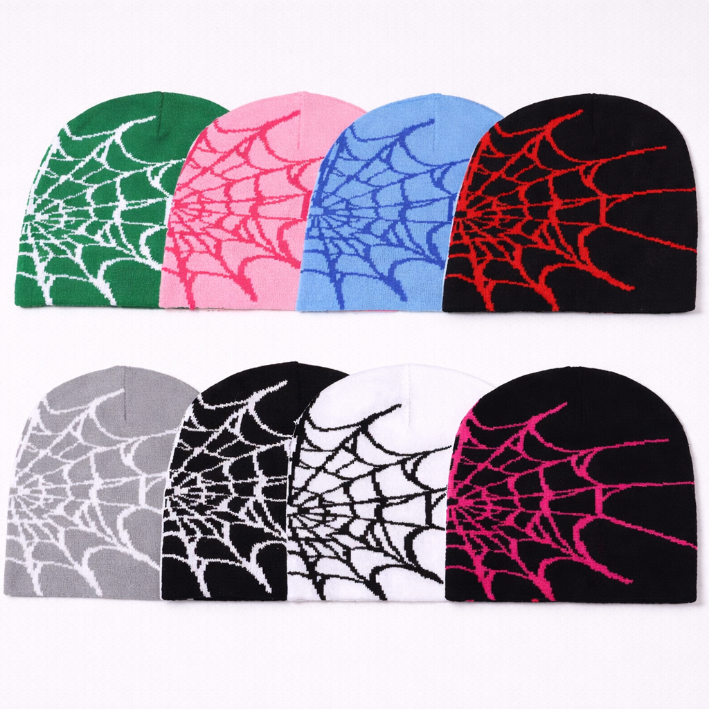 Spider Web Beanie